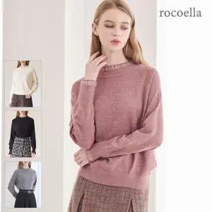 로코엘라 밀리 레이스 포인트 터치업 여성 니트