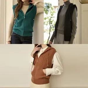 후드집업캐쥬얼베스트3종세트