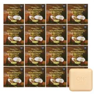 온더바디 더내추럴 코코넛 비누 90g x 16개