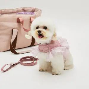 [루이독] 워크 위드 미/실키 핑크 하네스 Set