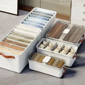 파티션 옷정리 칸막이 수납함 양말 속옷 보관함 소형 공간박스 수납함 집안정리 의자수납