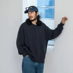 소프트 헨리넥 라운드 니트 6컬러