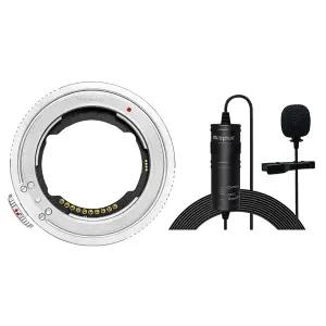 (컴온탑) 메가댑 Megadap ETZ21 Pro+ 오토포커스 어댑터 (소니 E마운트 렌즈 - 니콘 Z바디)(메가댑) + 포토리뷰 Mcoplus LVD600 마이크