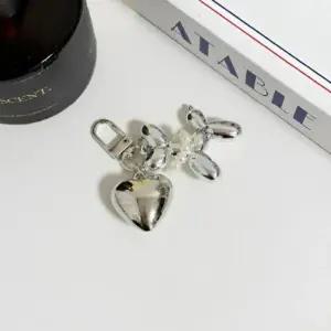 키링 하트 강아지 팬던트 악세서리 키홀더 (45GXj)