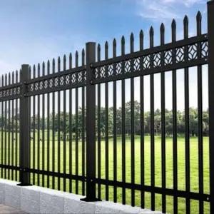 철제담장 주물 마당 울타리 철재 휀스 단독주택 펜스 담벼락 조립식 난간대 담장 가림막 야외