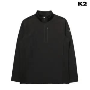 [롯데백화점]케이투 남성 기모 티셔츠 FLYHIKE 동절 하이브리드 집업 티셔츠 KMW23225-A