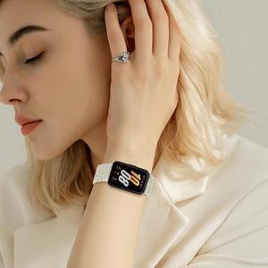 삼성 갤럭시 핏 3 밴드 액세서리 교체 용 시계 스트랩 마그네틱 나일론