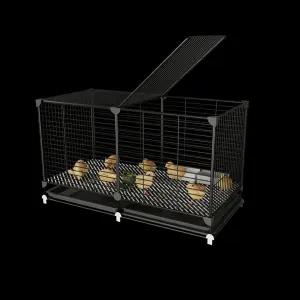 병아리 사육장 만들기 토끼집 닭망 조립식닭장 육추기