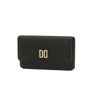 닥스 액세서리 여성 24FW [스테디셀러] 블랙 DD로고 소가죽 카드지갑 WCWA4F104BK