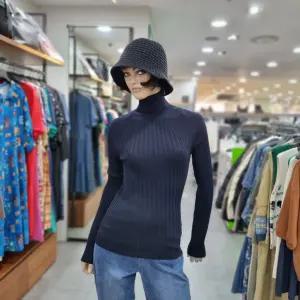 베네통/애플아울렛/모100% 슬림 골지 니트/BAKPF1461