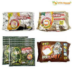 V11 대용량 주머니 바로핫팩 보온 찜질 손난로형 흔드는 포켓용 핫팩 10매