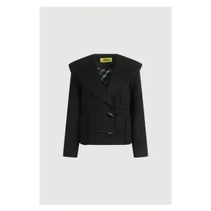 [롯데백화점]럭키슈에뜨 세일러 카라 울 코트 LQCAW25200