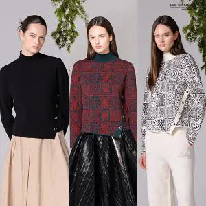 이상봉에디션 25FW 언발란스 엣지 포인트 니트