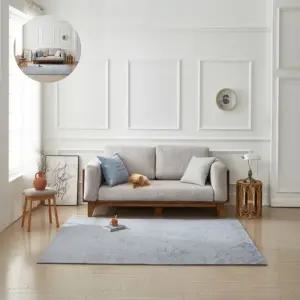 소형 사각 셔닐발수러그 150x200cm 면 대형 매트