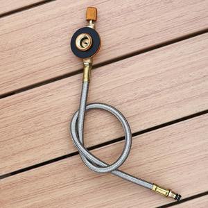 가스연결어댑터 연결부품 연장호스 케이블 제어 스토브 캠핑 밸브