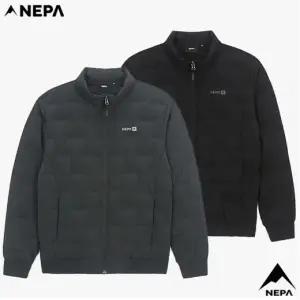 [롯데백화점]네파 남성 스탠넥 튜브 스트레치 경량 패딩 구스 다운 7K72025