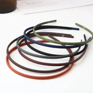 컬러 기본형 머리띠(소) 여자헤어밴드 헤어밴드머리띠 헤어밴드세안용