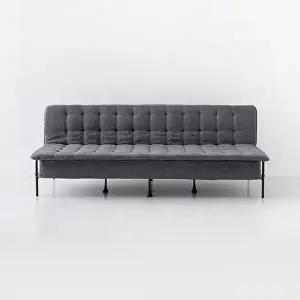 [마켓비]니스코 3인 패브릭 소파베드 NT8193 MAZZU 그레이 0035.4463