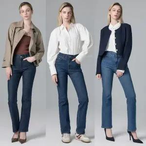 [뱅뱅] 25년FW 여성 플레어핏 라이크라 데님 3종[35500837]