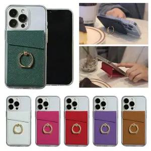 [골드스마일]갤럭시퀀텀2 케이스 카드포켓 링 젤리 A826