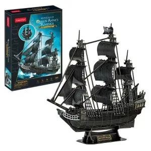 3D 입체퍼즐 건축모형 해적선 앤여왕의복수