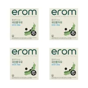 이롬 국산콩 이름 이룸 두유 검은콩 고칼슘 노인 어르신 시니어 간식 식사대용 64입 DJ