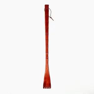 48.5cm 옻칠 효자손 참나무 등긁개 효자손 안마기 마사지기 핸드안마기 l