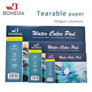 BOMEIJIA-A4 A5 스케치북 문구 수채화 종이 스케치 메모장 그림 그리기 일기 저널 노트북 선물