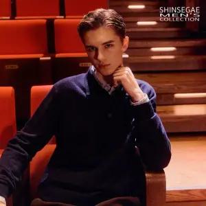 [25FW NEW]신세계맨즈컬렉션 캐시미어울 풀오버 3SET