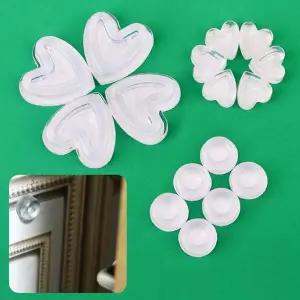 [골드스마일]도어 범퍼 손잡이 쿠션 문 닫힘방지 소음방지 벽보호