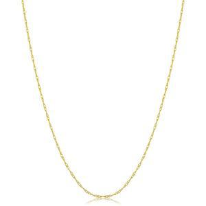 14k 옐로우, 화이트 또는 로즈 골드 0.8mm 로프 체인 목걸이(14, 16, 18, 20, 24 30인치) - 매우 얇고 가볍습니다