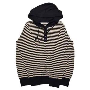 [롯데백화점]안지크 스트라이프후드니트 AJ3KP5210