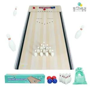 풍선대통령 리얼 미니 볼링 보드게임 1.2M 테이블놀이 2인용 방구석 집콕 가족 실내