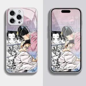 귀멸의칼날 아카자 코유키 하쿠지 투명 아이폰16케이스