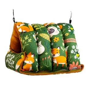 앵무새포치 따뜻한 해먹 새침대 겨울 포근한 대형 돔형