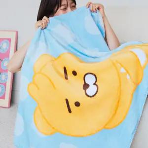 카카오프렌즈 라이언 플란넬 무릎 담요 양털 블랭킷 미니 이불