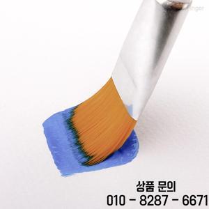 아크릴 수채화 오일용 플랫 페인트 브러쉬 4개 캔버스 아티스트 베이스 코팅 공예품 얼굴 바디