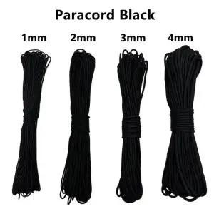 낙하산줄 Paracord 1mm2mm3mm4mm 7 스탠드 코어 낙하산 줄 텐트 로프 하이킹 캠핑 빨랫줄 팔찌