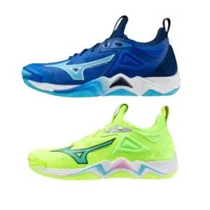[미즈노](하남점) 남여공용 대표 쿠셔닝 배드민턴 배구화 웨이브 모멘텀3 WAVE MOMENTUM3 V1GA231201 블루