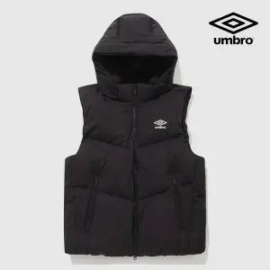 [엄브로](강남점)액티브 플라이트 후드 다운 베스트 UQ421SDVO1 BLK