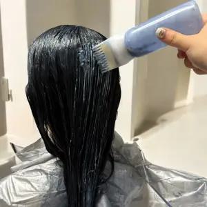 셀프 염색통 빗