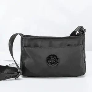 미니백 여성 인기 모던 패브릭 미콘 캐주얼 크로스백 블랙