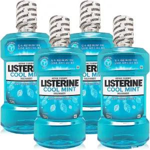 리스테린 쿨민트 가글 750ml 4개