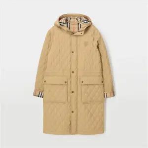 퀄팅 나일론 여성 롱 후드 자켓 8097997