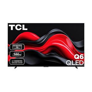 TV(98Q651G, 2024 모델)가 탑재된 TCL 98인치 Q65 QLED 4K UHD 스마트 모델) 돌비 비전, 애트모스, HDR 프로+, 게임 액셀러레이터 게임, 음성 리모컨, 알렉사와 연동, 스트리밍 TV