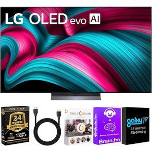 OLED77C5KIT1 OLED evo AI 4K 스마트 TV(A9 Gen8, 144Hz, 돌비 비전/아트모스, HDR10, 업스케일링, 알렉사 + UAX HDMI