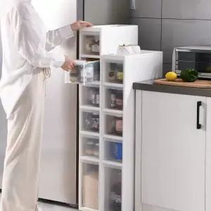 Haeif 주방 틈새장 수납장 250 150 슬라이딩