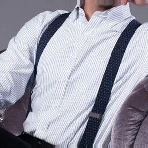 남성 집게 멜빵 클래식 멋진핏 수트룩 패션 서스펜더 남성서스펜더