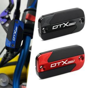 KYMCO DTX360 DTX 360 TCS 2022 알루미늄 합금 오토바이 부품 개조 프론트 브레이크 액 탱크 리저버 커버