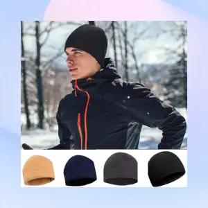 겨울 비니모자 보온 자전거 달리기 방한 운동 머리 외출 조깅